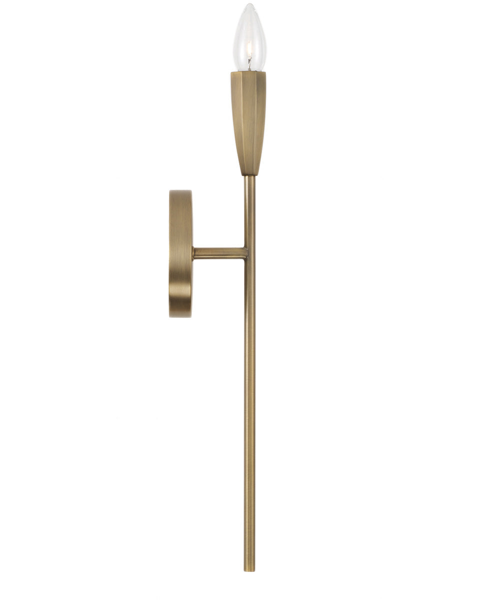 Palmer 1-Light Sconce Antiqued Brass