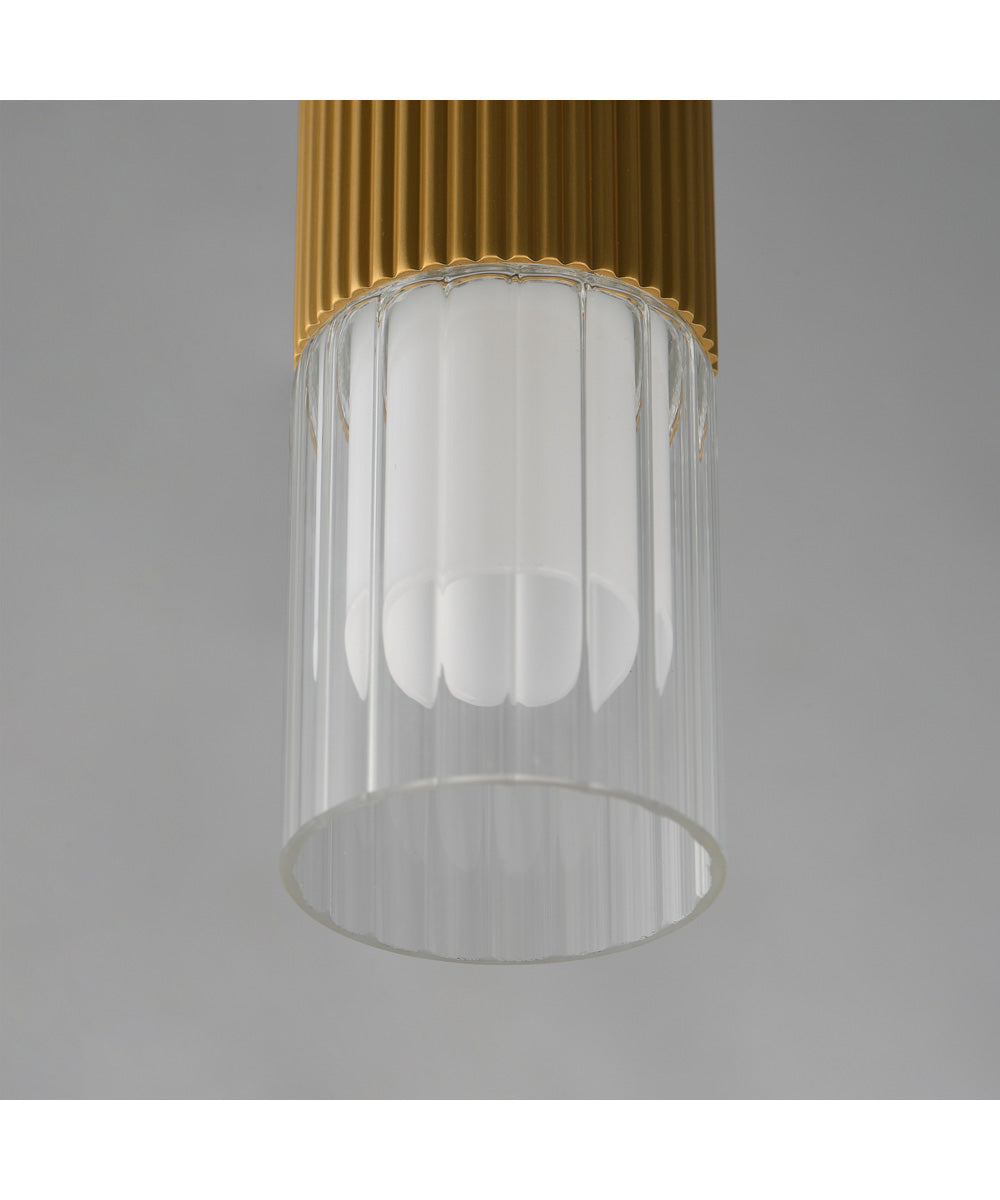 Reeds LED Flush Mount Gold