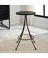 Sona Black Counter Stool