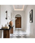 Cubist Square LED Wall Sconce Black