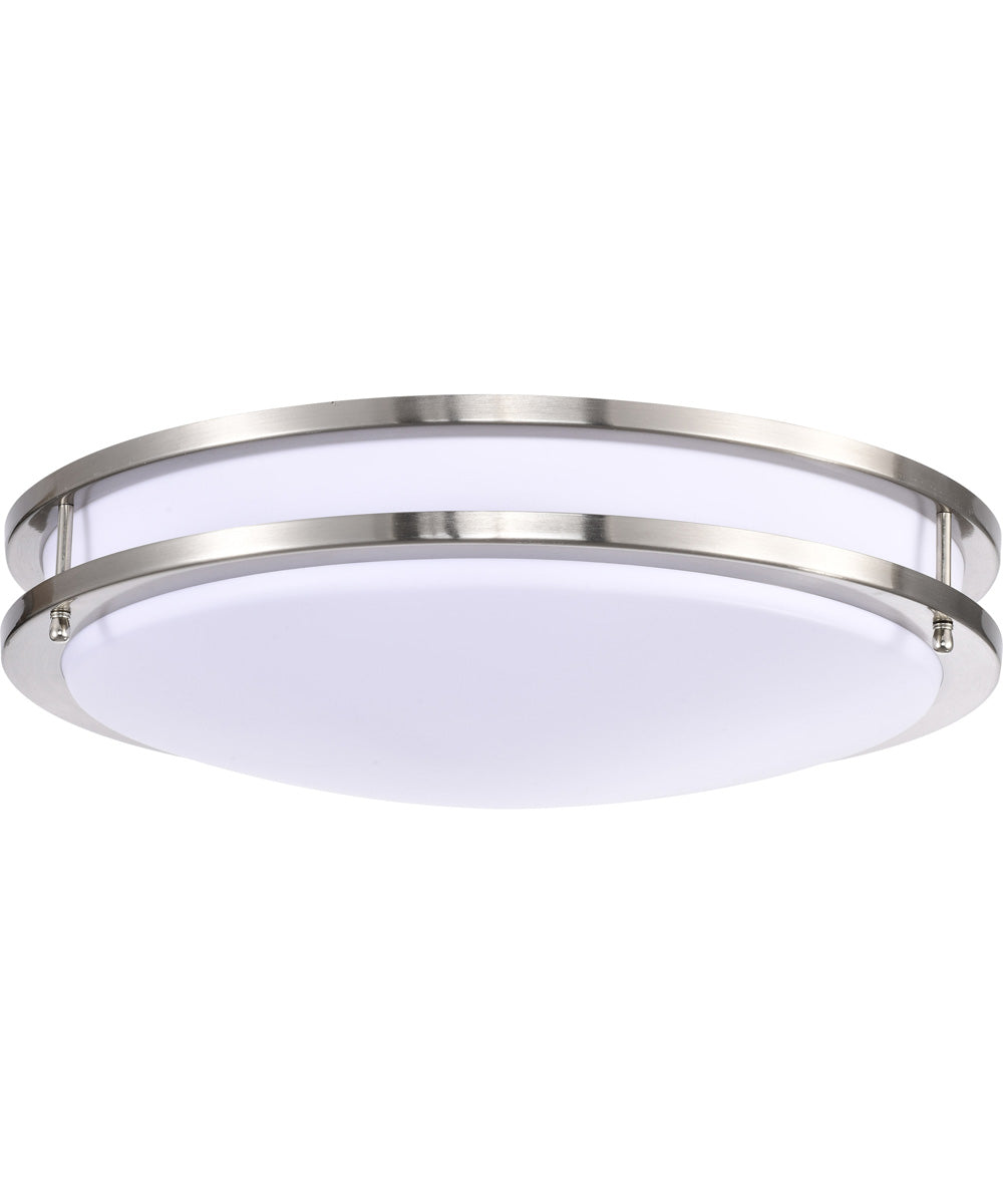 Glamour  Close-to-Ceiling Brushed Nickel