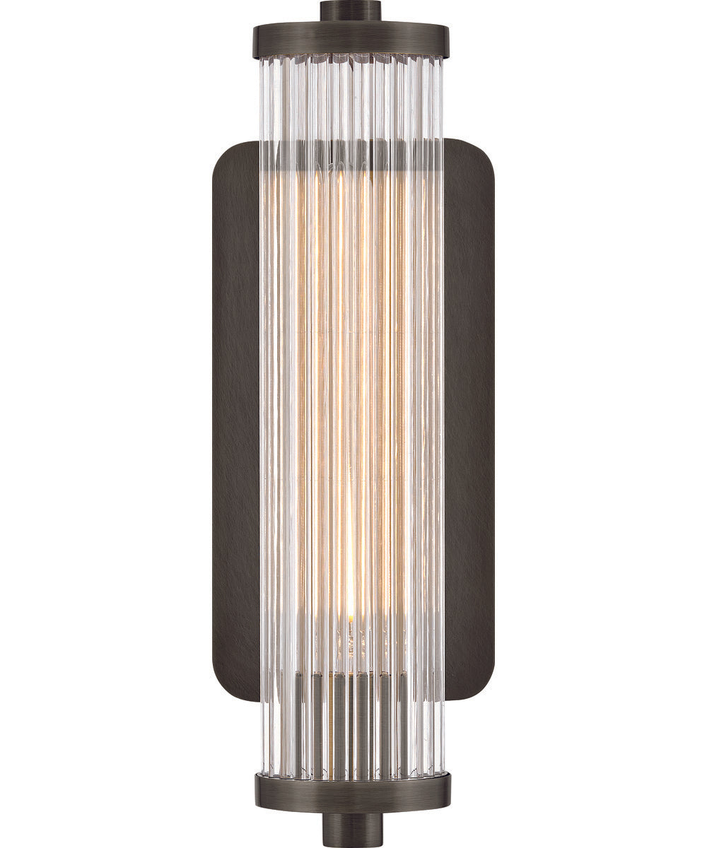 Ellery 1-Light Medium Single Light Sconce in Black Oxide