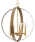 Allegheny 5-Light Pendant Soft Gold