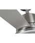 Tarsus 52 in. Five -Blade Ceiling Fan with Integrated CCT-LED Light Brushed Nickel