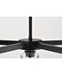 Grayson 5-Light Chandelier Matte Black