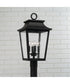 Chandler 4-Light Outdoor Post-Lantern Black