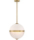 Dia 3 Light Pendant Old Satin Brass