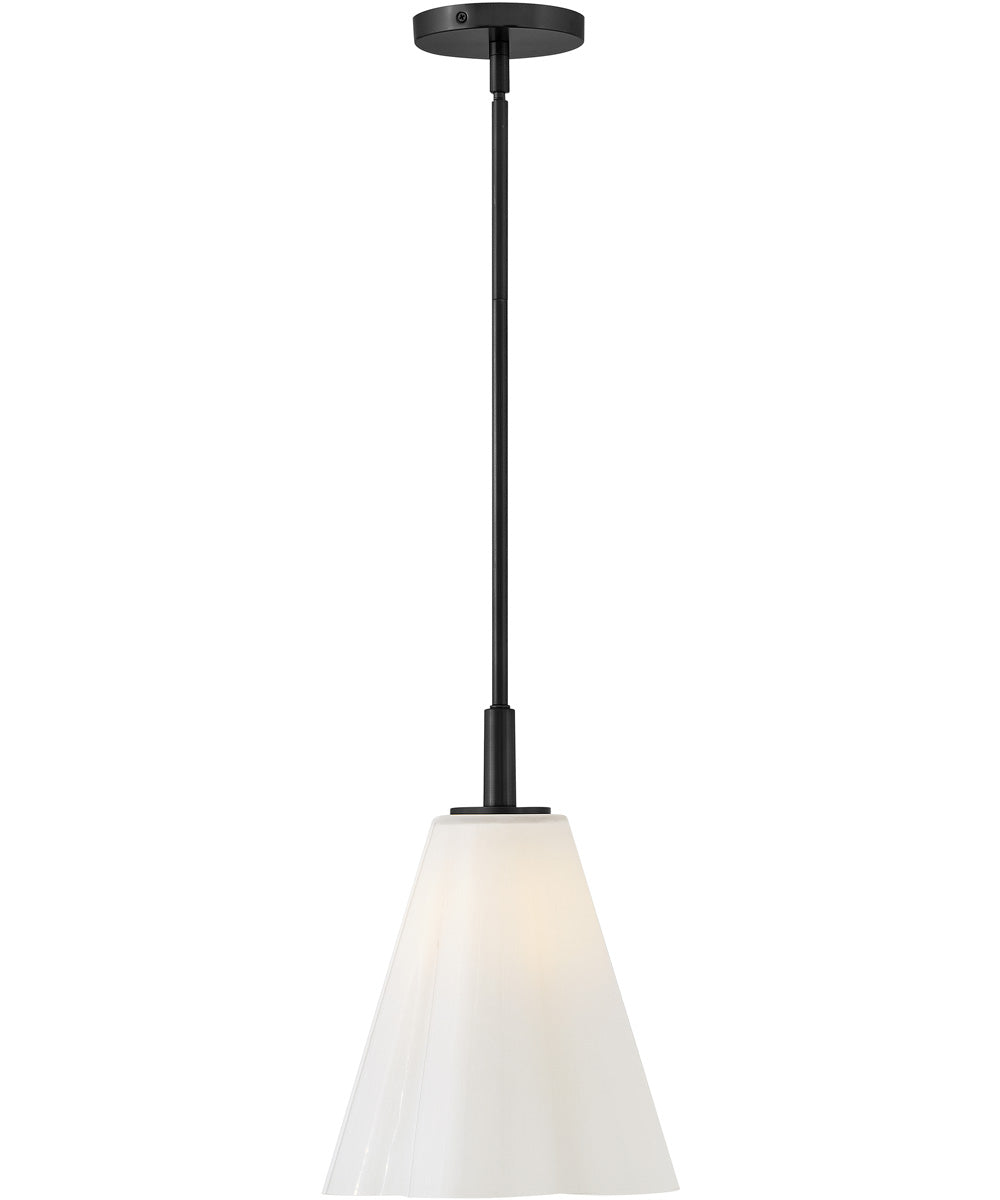 Honey 1-Light Small Pendant in Black