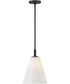 Honey 1-Light Small Pendant in Black