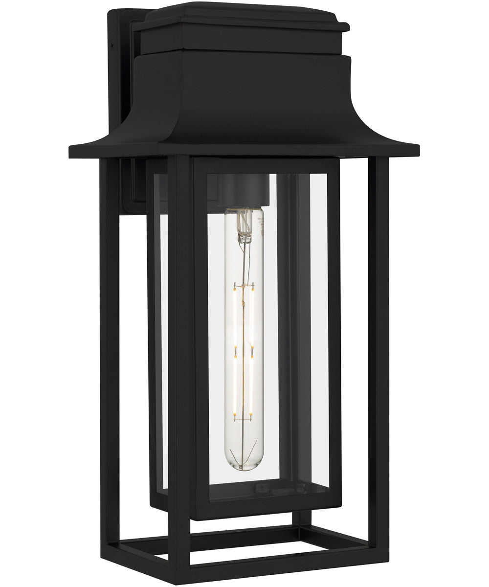 Garner 1-light Outdoor Wall Light Matte Black