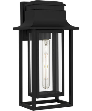 Garner 1-light Outdoor Wall Light Matte Black