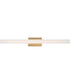 Vogue 36 inch 5CCT LED Vanity Natural Aged Brass