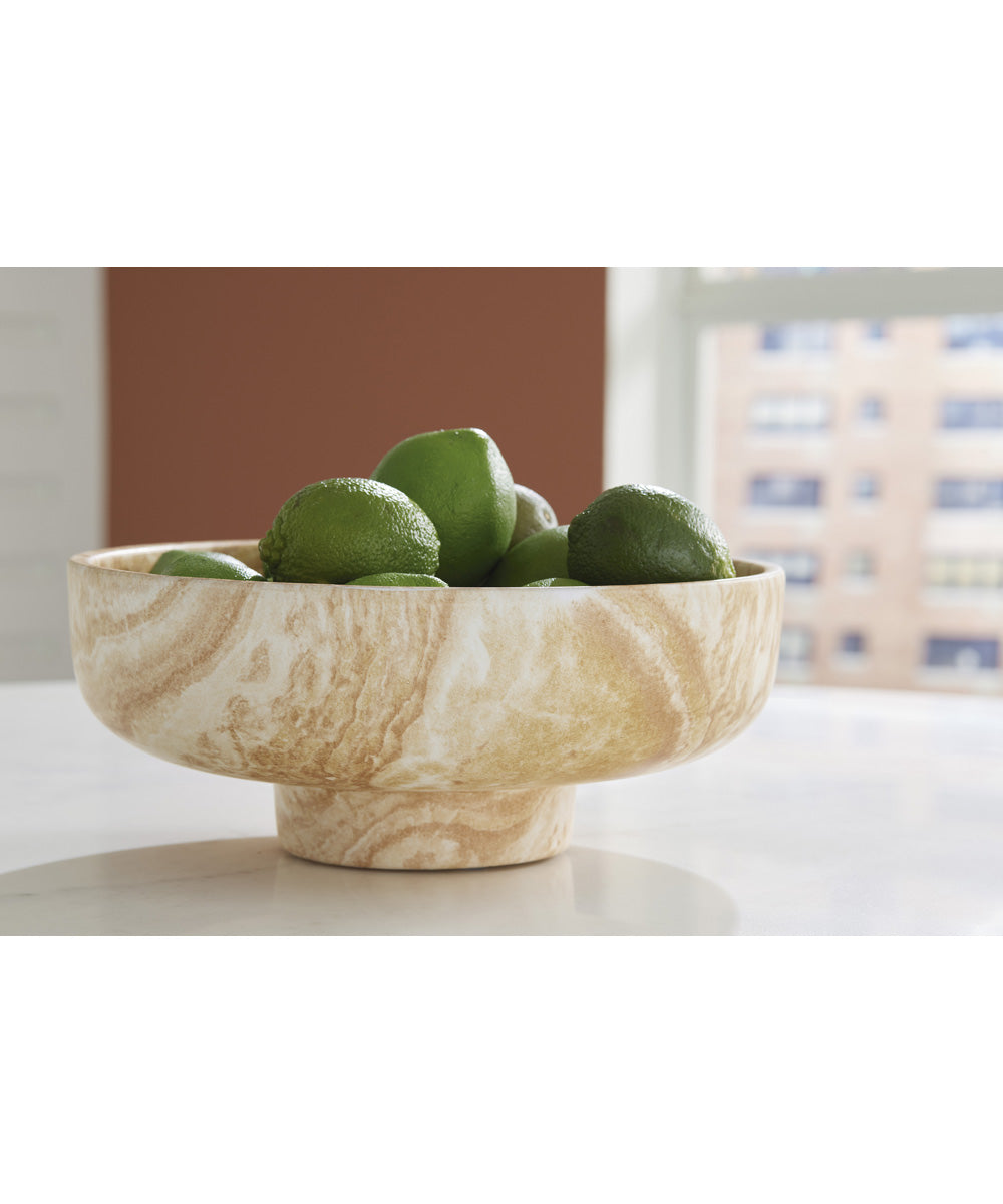 Cammen Bowl Tan/White