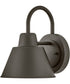 Wes 1-Light Small Gooseneck Barn Light in Oil Rubbed Bronze