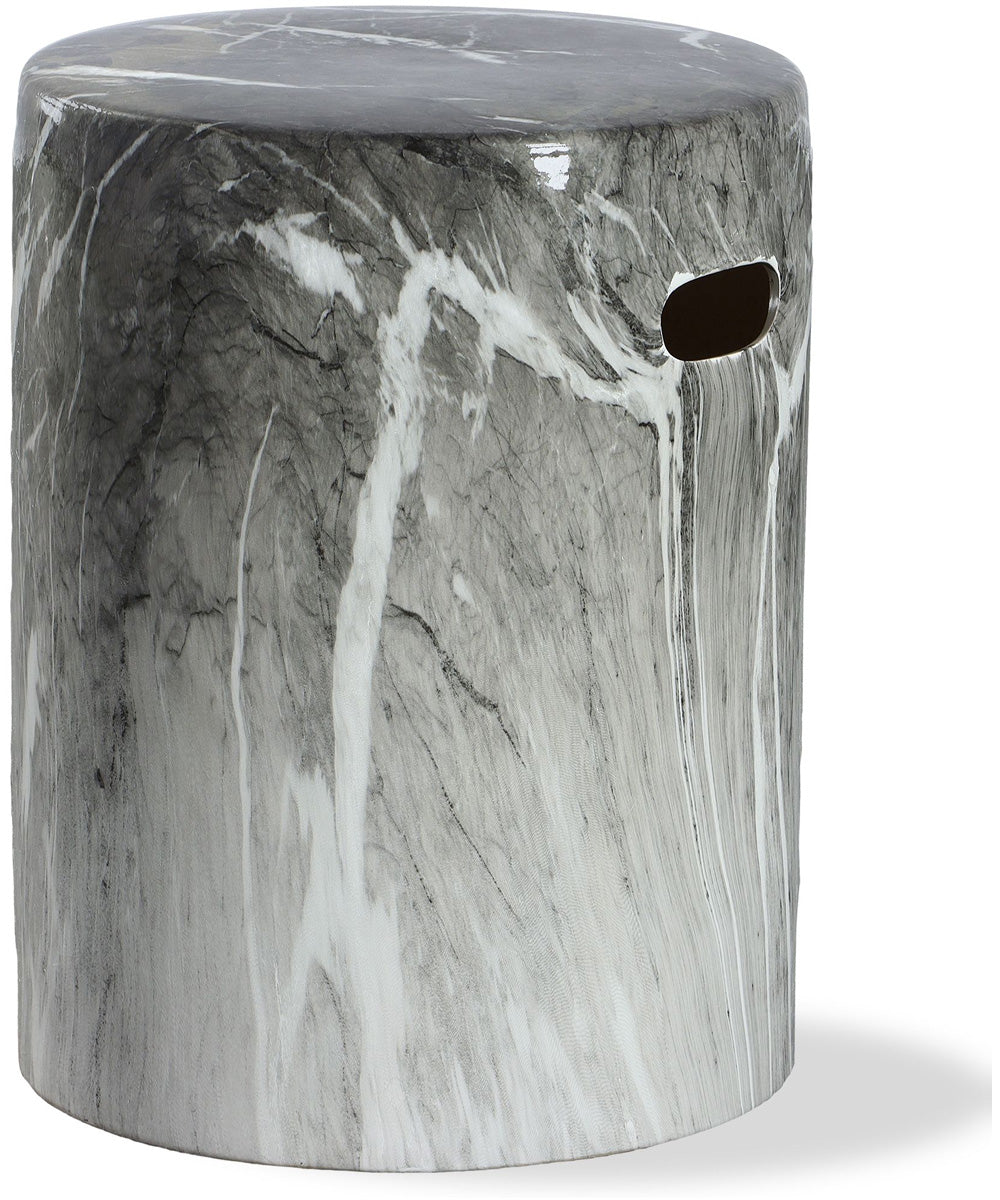 Marvel Marbled Garden Stool