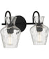 Hollis 2-light Bath Light Matte Black