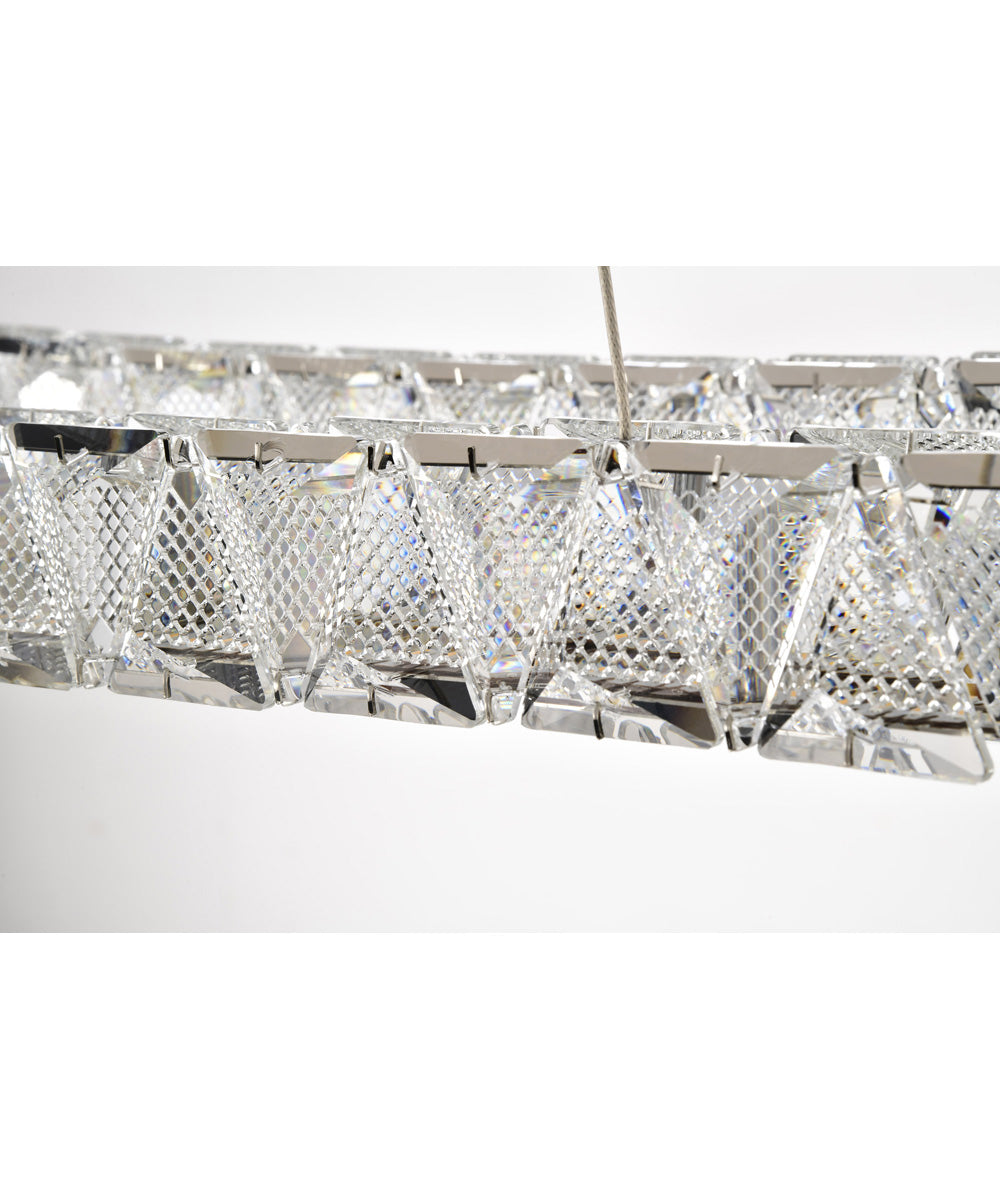 Asher  Pendant Polished Nickel