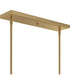 Rigsby 6-Light Linear Chandelier Brushed Gold