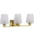 Lune 3-Light Vanity & Wall Vintage Brass