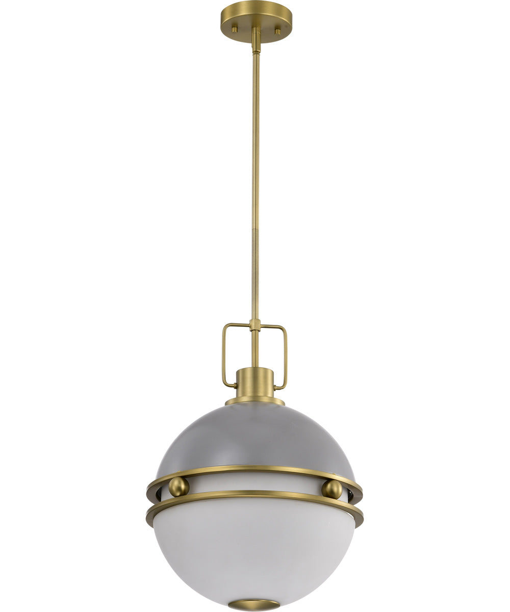 Everton 2-Light Pendant Matte Gray