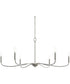Ilia 6-Light Extra Large Chandelier Brushed Nickel