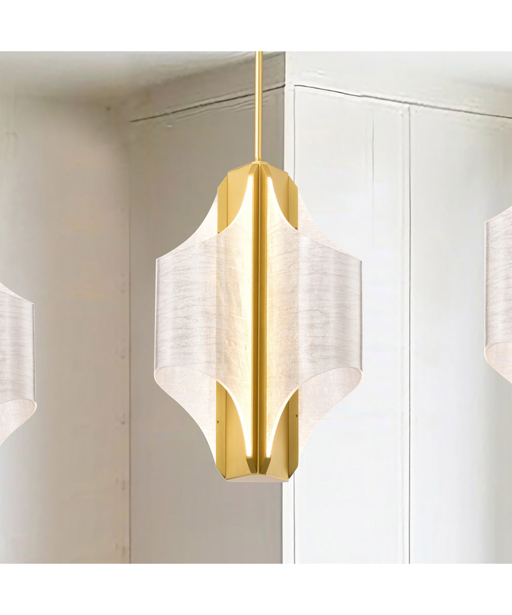 Idris  Pendant Vintage Brass