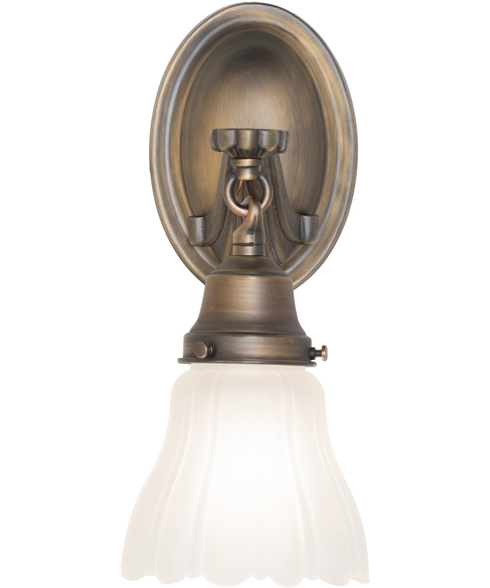 5" Wide Hartford Ruffle Wall Sconce