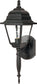18"H Briton 1-Light Outdoor Textured Black
