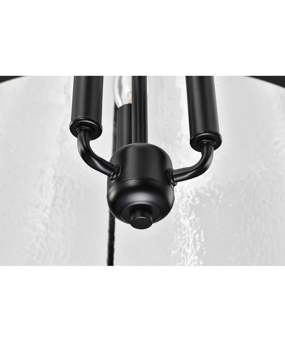 Valentine 1-Light Pendant Black