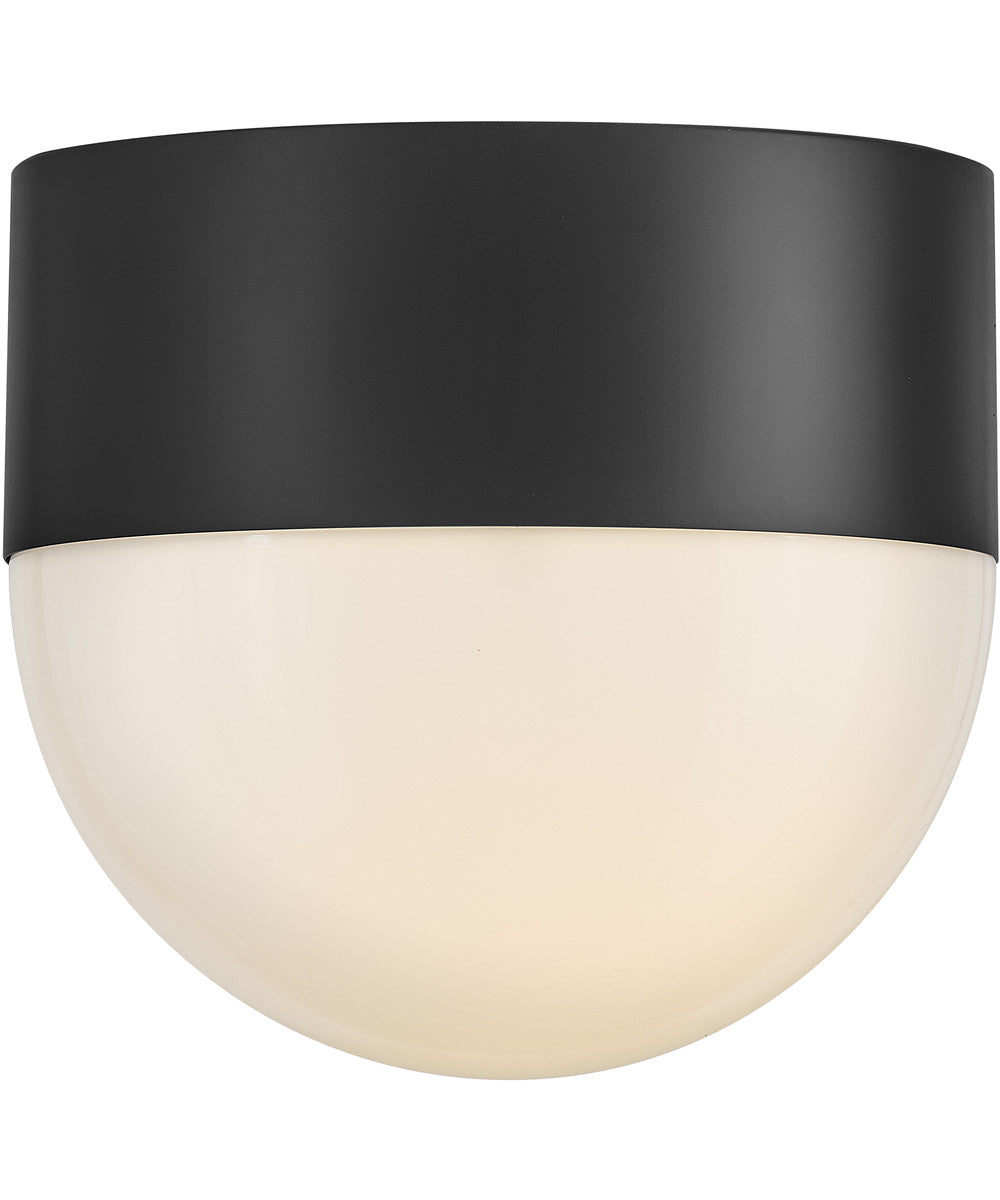 Bardi 1-Light Small Flush Mount in Black
