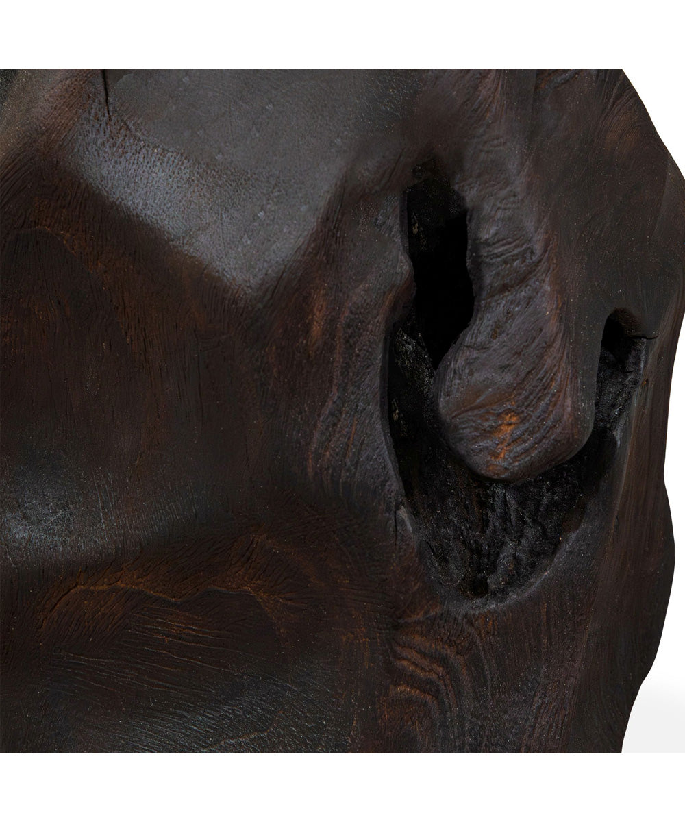 Ember Root Teak Sculpture, Set of 2