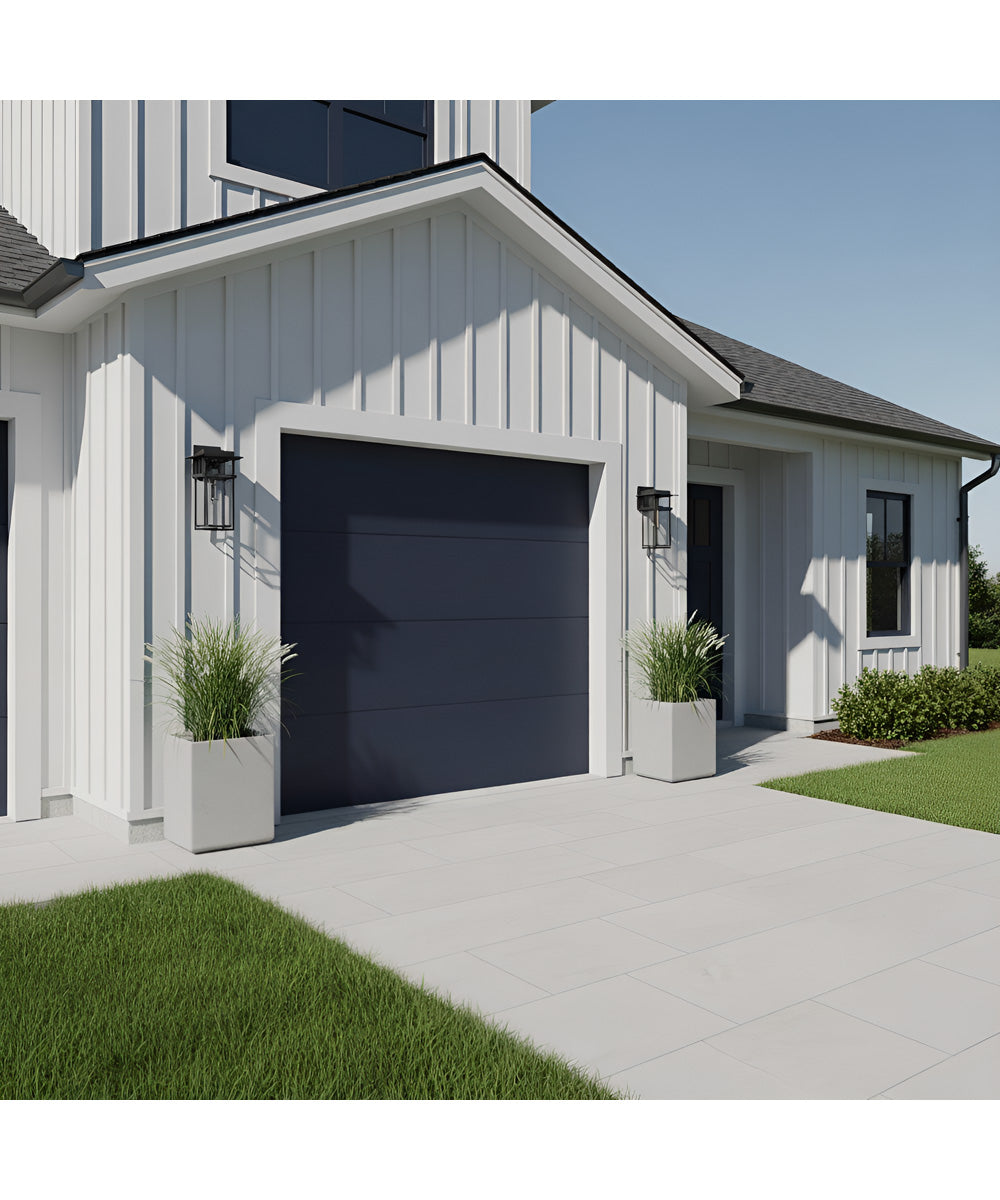 Morgan 1-light Outdoor Wall Light Earth Black