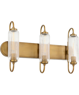 Whitmire 3-light Bath Vanity Light Brushed Brass