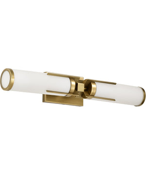 Roselle 2-Light Vanity & Wall Natural Brass