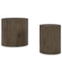 Cammund Accent Table Set of 2 Brown