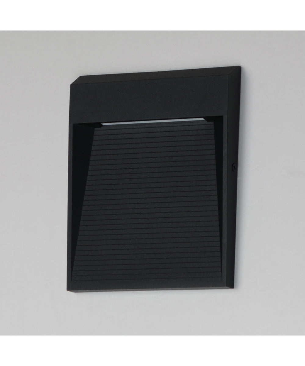 Steppes LED Outdoor Sconce Black