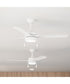 Axion I 52 in. 3-Blade Modern LED Ceiling Fan Matte White
