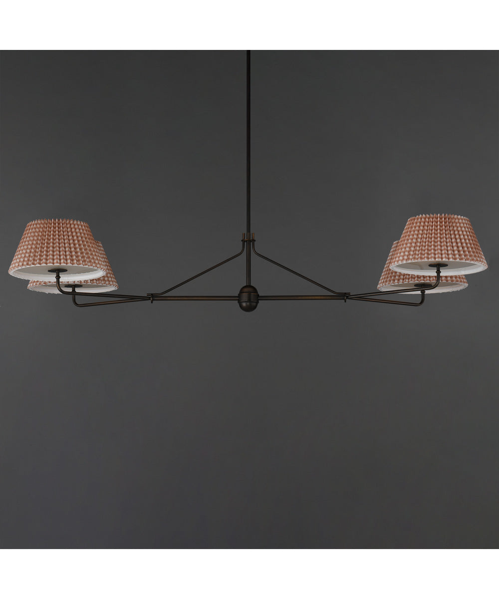 Dunbridge 4-Light Chandelier Antique Bronze