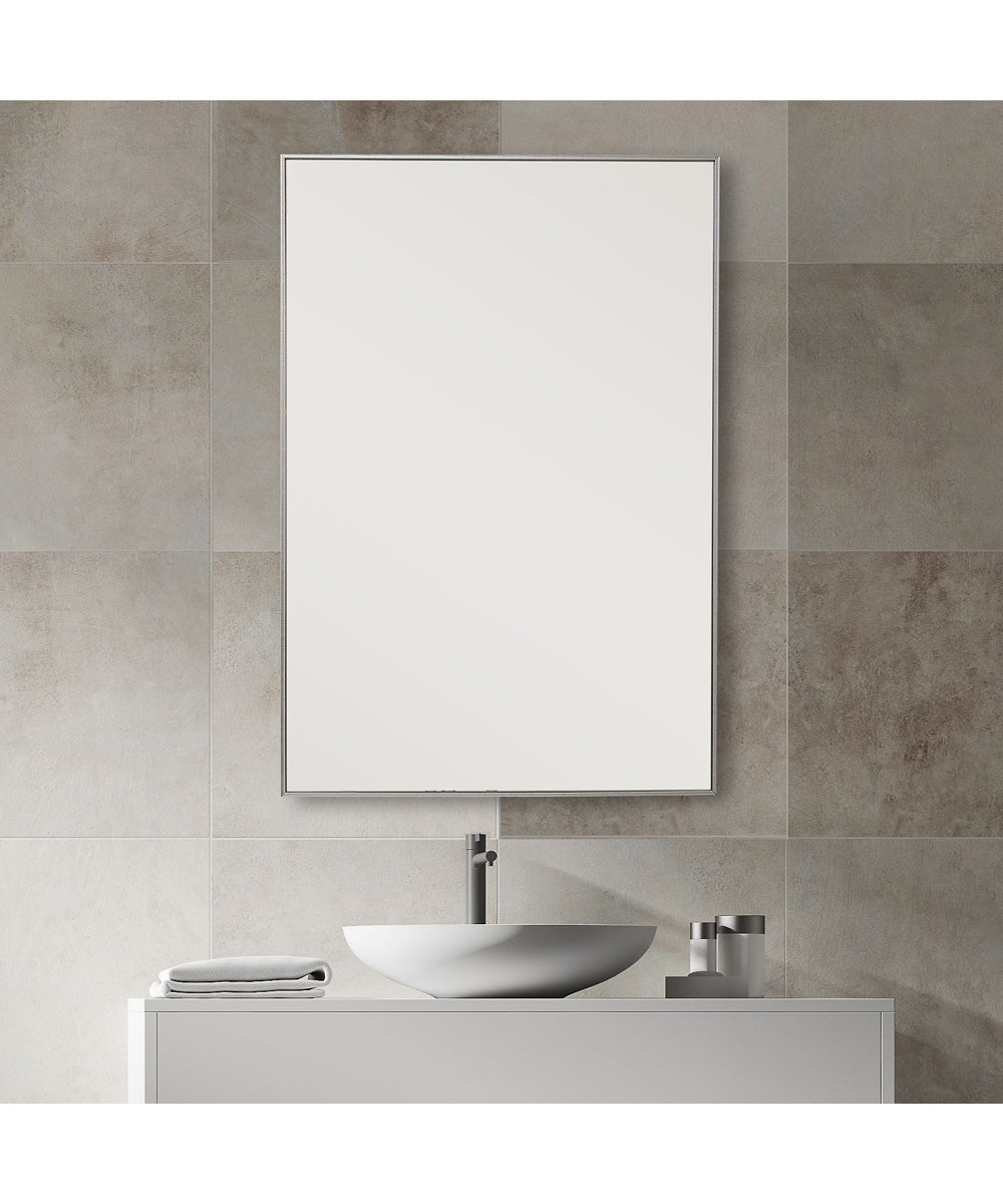 21x31" Wall Mirror with Silver Finish