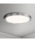 Chip 9 inch 18W RD LED Flush Mount 3000K Satin Nickel