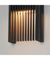 Rampart XL LED Outdoor Wall Sconce Black