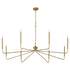 Providence 8-light Chandelier Aged Brass