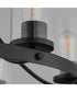 Livingston 6-Light Chandelier Black