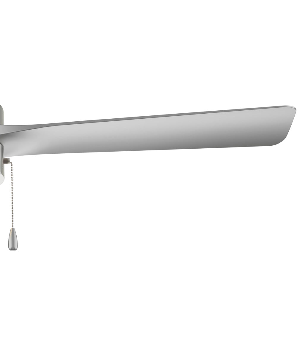 Axion I 52 in. 3-Blade Modern LED Ceiling Fan Brushed Nickel