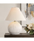 Meryl Aged White Table Lamp