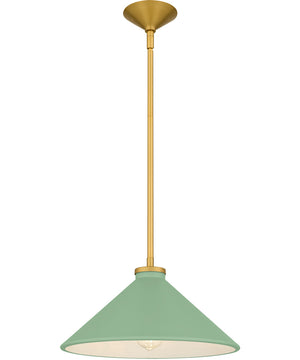 Bradbury 1-light Pendant Brushed Gold