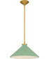 Bradbury 1-light Pendant Brushed Gold
