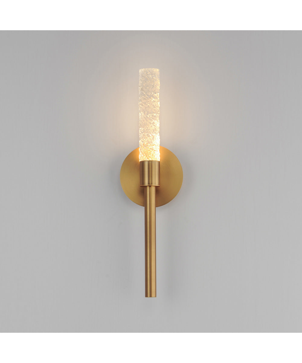 Duchess 1-Light Wall Sconce Natural Aged Brass
