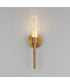 Duchess 1-Light Wall Sconce Natural Aged Brass