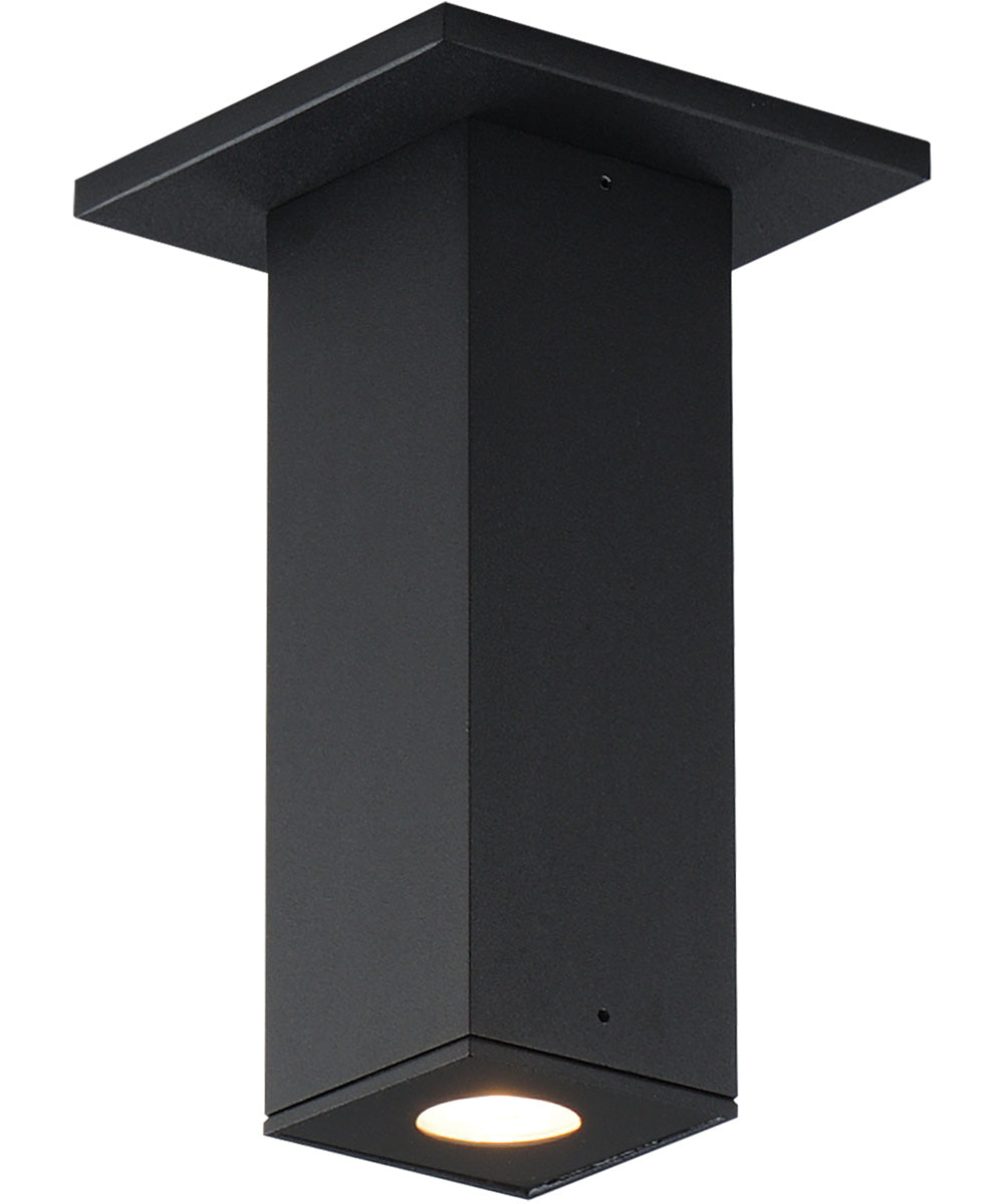 Culvert 7.5 inch LED Outdoor Flush Mount Black